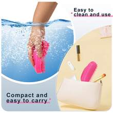 发梳隐藏式钱币收纳盒隐私容器旅行珠宝现金环美发按摩梳