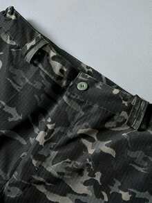 2pack-4pack Men's Tactical Cargo Pants Lightweight Hiking Pants Outdoor Work Pants With Multi Pockets(No Belt)  Casual - Amekaji    Plain    All  Summer    Regular Fit    Pocket  Tape - 2pcs迷彩 - 查看 4