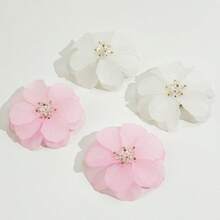 2 件衬衫纽扣套，女士花朵手工袖扣，衬衫装饰纽扣，全铜底座，工艺品装饰纽扣，精美配饰，商务日常派对婚礼礼物，精致工艺品