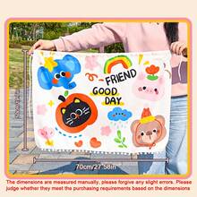 1pc Car Sunshade Curtain, Suction Cup Windshield Sunshade, Cartoon Design, Heat Insulation For Car - A - View 10