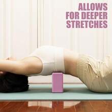 2pcs, Yoga Blocks, Soft Non-Slip Yoga Bricks For Yoga, Pilates, Meditation