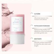 Máscara en barra de arcilla con centella de Madagascar de 27g, aplicación rápida, minimiza los poros, hidratación profunda, calmante y reparadora, para el cuidado diario de la piel del rostro, tamaño de viaje de 0.95oz