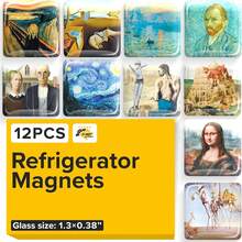 Fridge Magnets In 25 Unique Multipack Themes - Glass Design, Organization, Lockers, & More