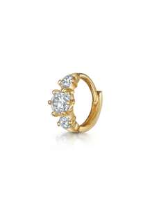 1 Pieza Pendiente aros de plata de ley 925 para mujeres, minimalista, hipoalergénico, perfecto para uso diario/fiesta/regalo, joyería nupcial, joyería fina