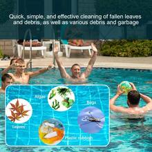 NetHong Swimming Pool Skimmer Net,Leaf Cleaner,Rake Pond Net With Telescopic Alu Pole UK - Blue - View 9
