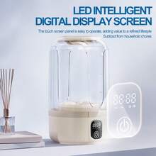 便携式迷你洗衣机，定时器功能，旋转振动充电式洗衣机，适用于内衣、迷你衣服、袜子、宠物用品和小件物品，公寓、露营、旅行、宿舍、酒店 - 常规型号 3000mAh，数字显示型号 4000mAh - 彩色 - 查看 5