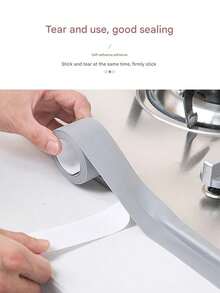 1 Piece Of Kitchen Anti-Mildew Waterproof Beautifying Tape, Kitchen And Bathroom Sink, Bathroom Sink Bathtub Gap Beautifying Tape, Self-Adhesive Waterproof And Mildew-Proof Wall Stickers Kitchen And Bathroom Gap Corner Stickers