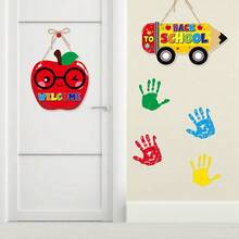 开学季派对装饰，门挂，开学季教室入口装饰，门装饰，门横幅悬挂
