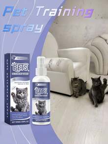 Pet Anti-Scratch Spray, Repellent For Cats To Stop Licking Bitter Taste, Helps Prevent Pet From Chewing On Furniture, Sofa, Effectively Corrects Bad Behaviors And Helps Pets Avoid Licking Wounds And Biting Furniture - Multicolor - View 13