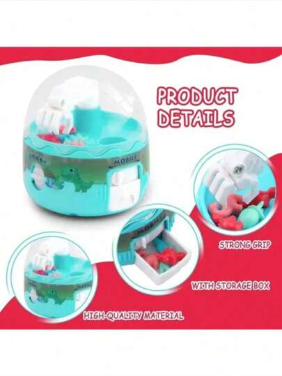 1pc 2025 New Toys - Mini Dinosaur Grabber Capsule Toy - Interactive Grabber Toy - Holiday Toy - Birthday Gift - Halloween Gift - Christmas Gift - Perfect Gift - Present