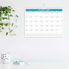 Calendar 2025-2026, 18 Months Wall Calendar From July 2025 To December 2026,11.5" X 14.6", 2025-2026 Calendar With Julian Date - 中綠色垂直日曆 - 查看 10