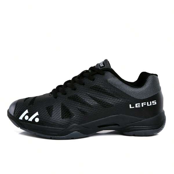 Herren Outdoor Schnürschuhe mit stoßabsorbierendem und strapazierfähigem Design für Tennis, leichte Low-Top rutschfeste modische Badminton Sneaker