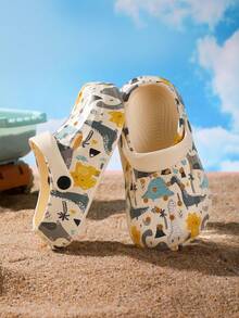 Summer Cartoon EVA Lightweight Anti-Collision Breathable Sandals For Kids - White - View 3
