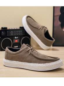 New Low Top Moccasin Shoes Casual Driving Shoes Slip-Resistant Soft Bottom Loafers Slip-On Lightweight Comfortable Versatile Fashionable Casual Sneakers For Men