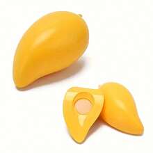 Marphy 24件套趣味切菜玩具，包含食物、水果和蔬菜，可用于角色扮演，促进早期教育基础技能发展，也是一份节日礼物。 - 彩色 - 查看 8