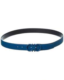 Ferragamo Gancini Reversible & Adjustable Leather Belt