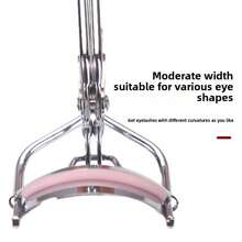 1pc Luxurious Rhinestone Stainless Steel Eyelash Curler, Shiny Silver Makeup Tool With Duck Billed Handle, Portable Eyelash Curler,Makeup,Cheap,Room Decor,Vanity,Travel,Bedroom,Makeup Accessories,Eyelash Curler,Cheap,Stocking Stuffers,Makeup,Makeup Tools,Cheap Stuff,Gifts,Gifts For Women,Christmas Gifts - Multicolor - View 6