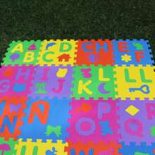 Foamy Puzzle Mat 30x30cm Thickness 12mm Multicolor - Multicolor - View 4
