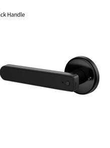 1 Set TUYA Holztür Smartlock für Türen 35-55mm mit Fingerabdruck/PIN/IC Karte/App Mehrfachmodus Zugang, Material Zinklegierung
