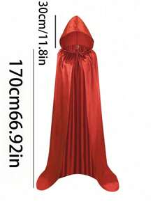 Capa de 110-200cm para adultos en Halloween, capa de la muerte de tela de colores, capa de demonio mago, túnica de mago medieval, capa del segador, accesorio de vestimenta para club nocturno y bar, disfraz de festival capa negra