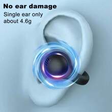 Wireless Earphones, Touch Control Earphones, Ear Clip Style Earphones That Don't Hurt The Ears, Compatible With Apple Earphones Earclip Earphones