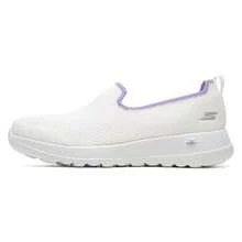 Skechers 女鞋 運動鞋輕便一腳穿懶人鞋休閒鞋健步鞋 124686-WPR - 白色 - 查看 1