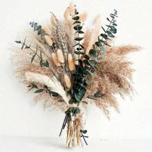 89枝薰衣草、桉树和芦苇花束 - 舒缓香气，自然优雅，适合家居、办公室、婚礼装饰 - 秋季装饰、桌面摆件、人造花，情人节、生日、毕业礼物 - 多色 - 查看 2