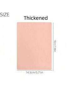 1/5/10/20/30/50片软硅胶垫 - 空白纹身练习皮、厚粉色永久化妆练习皮、双面临时纹身练习皮 - 杏色 - 查看 9