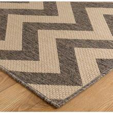 Outdoor Rug For Garden Large Outdoor Rugs Waterproof Patios Rugs Portable Carpet Woven Rug Easy Cleaning Rug Balcony Rug Geometric Mat For Picnic Beach BBQ Chevron Grey 160x225cm, Picnic Blanket - 160x225cm(Rectangular) - View 4