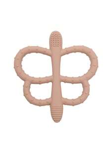 Baby Butterfly Silicone Teether Toy Babies Colored Teething Toys Cartoon Animal Shapes Infant Boy And Girl Essentials Gifts Easy To Grip - Multicolor - View 9