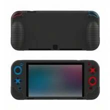 1 Set OLED Protective Case + 10pcs Joystick Cap, Non-Slip Textured Design, Enhanced Grip, Anti-Slip, Anti-Sweat, Anti-Scratch - Multicolor - View 3