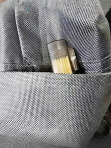 10/4/2/1pc Portable Clear Plastic Toothpick & Swab Holder, Leak-Proof Metal Cylindrical Travel Organizer, Compact Desktop Storage For Home, Camping, And Outdoor Use