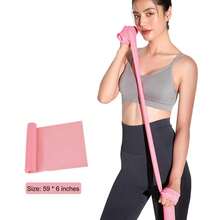 Bandas de resistencia, bandas elásticas de ejercicio para hacer ejercicio, fisioterapia, recuperación, yoga, pilates, entrenamiento de fuerza - Multicolor - Ver 3