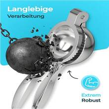 Heavy Duty Manual Lemon Juicer, Zinc Alloy Premium Lemon Squeezer, Large Citrus Fruit Hand Press Juicer For Lemon, Orange, Lime