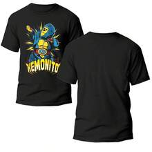 Playera Lucha Libre Mexicana - Kemonito  - Ídolo Del Ring - Negro - Ver 2