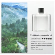 Máquina de aromaterapia con conexión USB para montaje en vehículo, difusor de aceites esenciales de escritorio, máquina de aromaterapia para rociar habitaciones de hotel, desodorización de baños y difusor de aire para salas de estar y dormitorios con modo silencioso. Disponible con 5 tipos de aceites esenciales. Ambientador de coche con batería recargable por USB, adecuado para el hogar, el coche, espacios pequeños, nuevos accesorios para coche, decoración exterior y decoración del jardín.