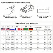 Gold Plated Ring Colour Fashion Women's Simple Couple's Wedding Ring Engagement Jewellery Gift - Multicolor - View 6