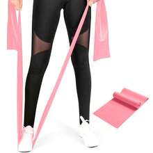 Bandas de resistencia, bandas elásticas de ejercicio para hacer ejercicio, fisioterapia, recuperación, yoga, pilates, entrenamiento de fuerza - Multicolor - Ver 12