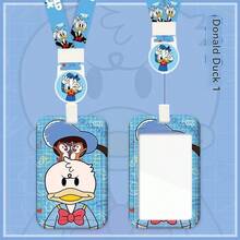 1pc Cartoon Student School Campus Meal Card Holder Student ID Card Case Student Access Card Holder Lanyard Badge Holder Subway Commute Card Protector Back To School Stationery For Women Wallet Mini Wallet Purse Wallet School Supplies Card Wallet - Multicolor - View 6