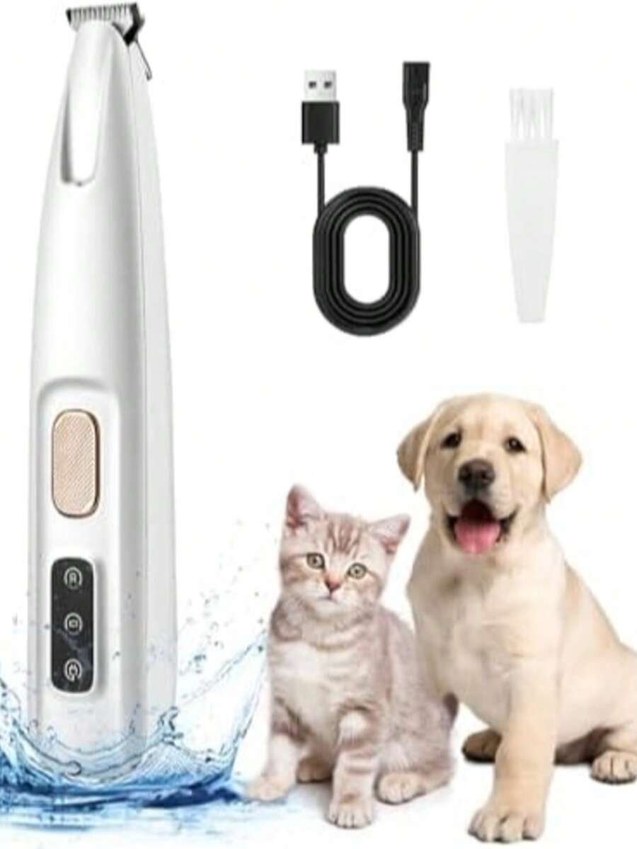 View of Dog Clipper, Dog Clipper For Paws, Silent Dog Clippers, Pet Grooming ...