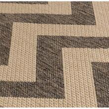 Outdoor Rug For Garden Large Outdoor Rugs Waterproof Patios Rugs Portable Carpet Woven Rug Easy Cleaning Rug Balcony Rug Geometric Mat For Picnic Beach BBQ Chevron Grey 160x225cm, Picnic Blanket - 160x225cm(Rectangular) - View 5