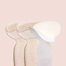 2 Stücke/Set Schaum T-förmige Fersen Griffe für Frauen, rutschfeste Fersen Pads für Hochhackige Schuhe, verstellbare Schuhgrößen Reduzierung, bequeme Schuh Einsätze Schule