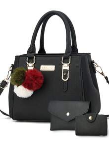 3pcs/Set Elegant And Fashionable Women Handbag Set - Multicolor - View 9