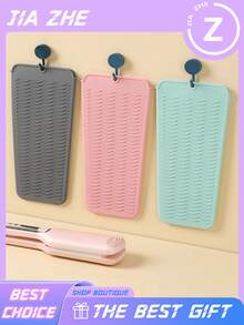 Bộ 1 tấm lót silicon chịu nhiệt, túi đựng máy duỗi tóc, túi đựng mỹ phẩm, túi trang điểm mini, hộp đựng dụng cụ làm tóc du lịch, thích hợp cho máy duỗi tóc, máy uốn tóc, máy tạo sóng, dụng cụ salon, hộp đựng cọ trang điểm du lịch, hộp đựng mỹ phẩm, túi trang điểm, đồ dùng cần thiết khi đi du lịch, phụ kiện nữ, đồ dùng du lịch - Nhiều màu - Xem 5