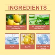 Sulfur Cleansing Body Wash Moisturizes The Body And Skin, Relieves Dryness, And Provides A Gentle, Clean And Refreshing Bath - Yellow - View 5