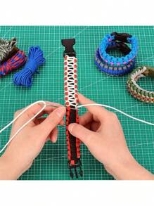 10/50/100m 6mm Gruba Lina Do Ręcznie Robionej Biżuterii, Bransoletki DIY, Materiał Koralikowy