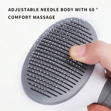 1pc Pet Grooming Deshedding Brush, Pet Dematting Tool, One-Click Easy Removal Of Pet Dog/Cat Undercoat, Pet Deshedding Brush, Cat/Dog Desheding Tool, Pet Grooming Supplies - Multicolor - View 7