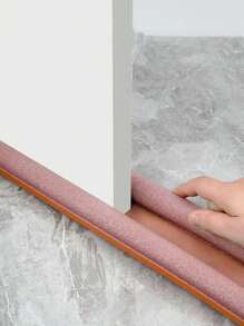 1 pieza Burlete para parte inferior de puerta, insonorizante, a prueba de viento, anti-plagas para puertas de dormitorio