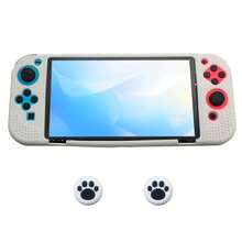 1 Set OLED Protective Case, Includes 1 Game Protective Case + 2 Joystick Caps, Ergonomic Grip Design, Anti-Slip Anti-Scratch Anti-Drop, Enhances Gaming Experience - Multicolor - View 11