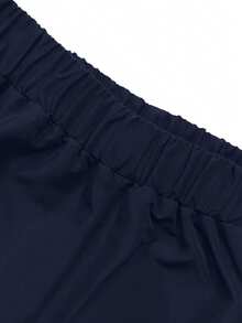 2 件套 V 领口袋短袖上衣和短裤休闲手术服套装